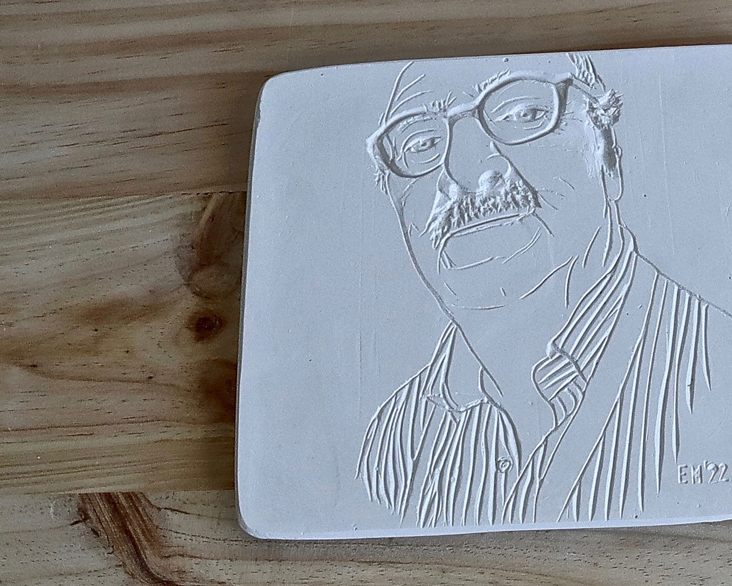 Rosto em Gesso #2