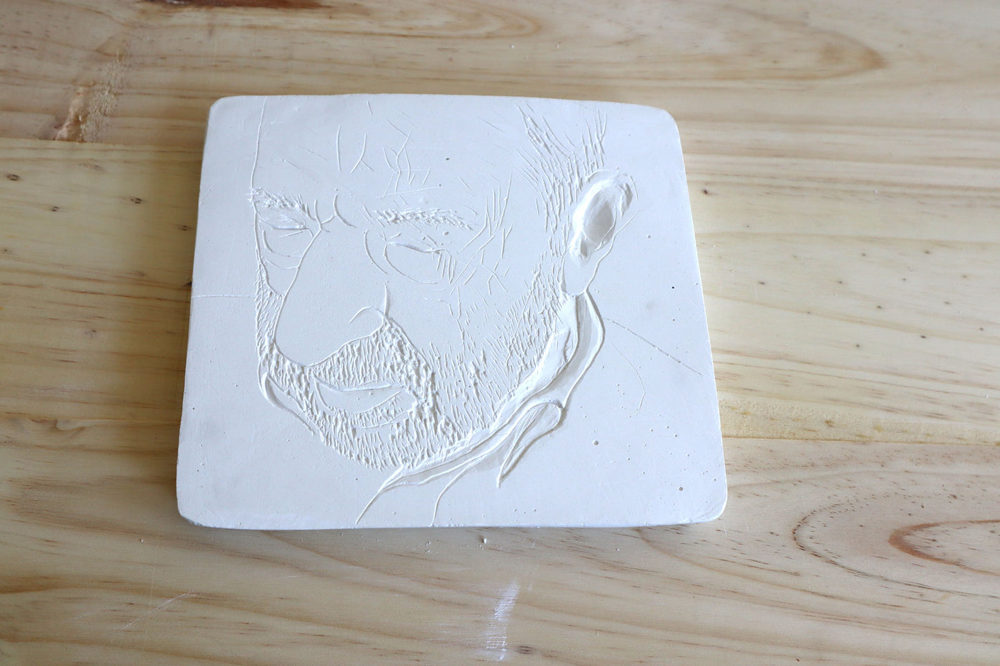 Rosto em Gesso #1