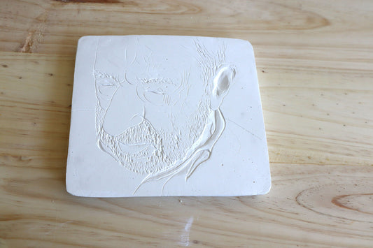 Rosto em Gesso #1