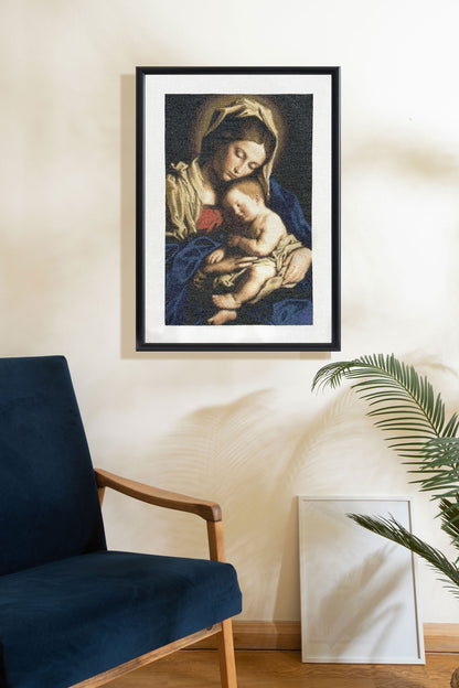 Virgem Maria e Jesus
